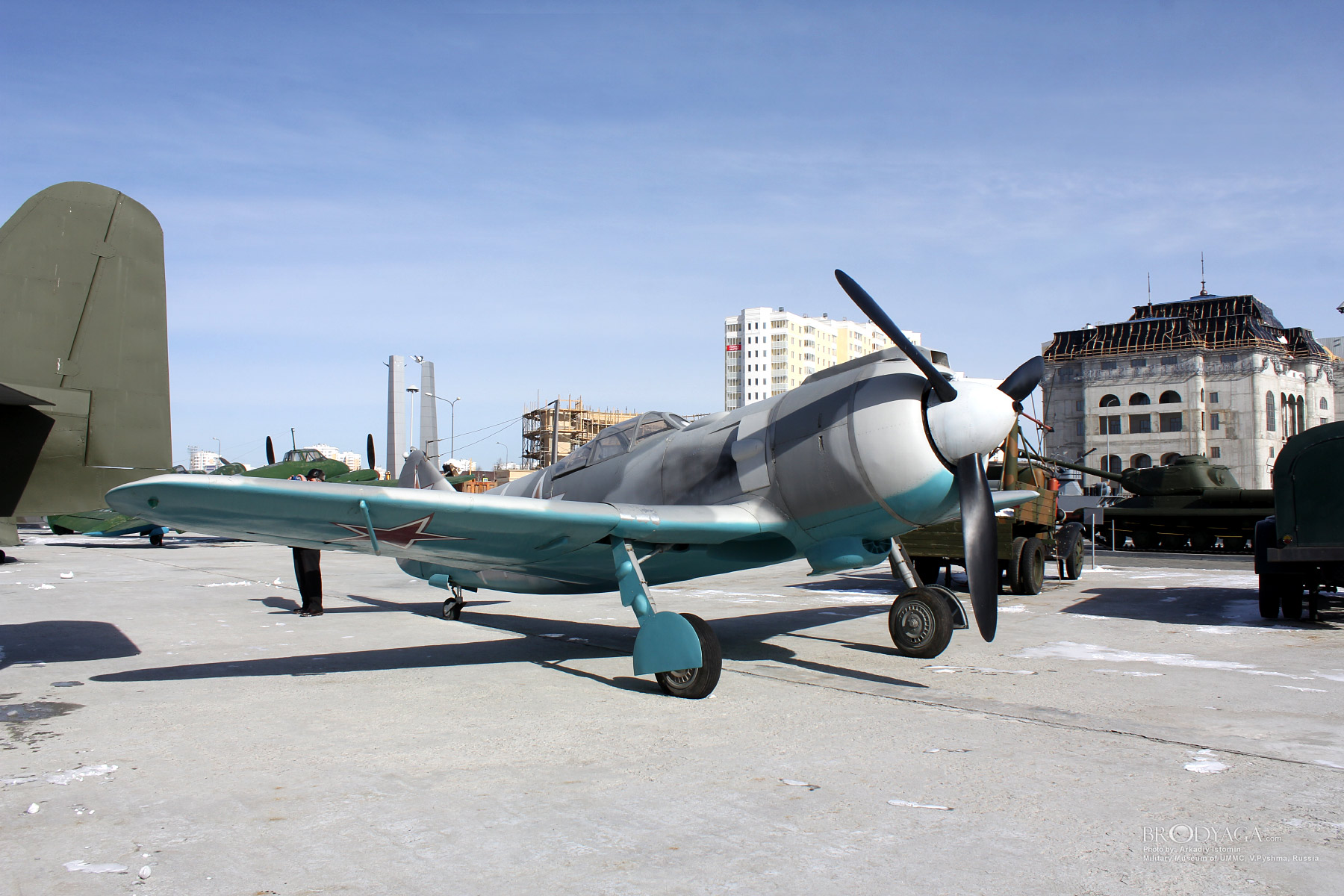 La-5FN, Verkhnyaya Pyshma, Military Museum of UMMC (Ла-5ФН, Верхняя Пышма, Военный Музей УГМК)